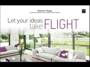 Somfy Wirefree motors for Blinds